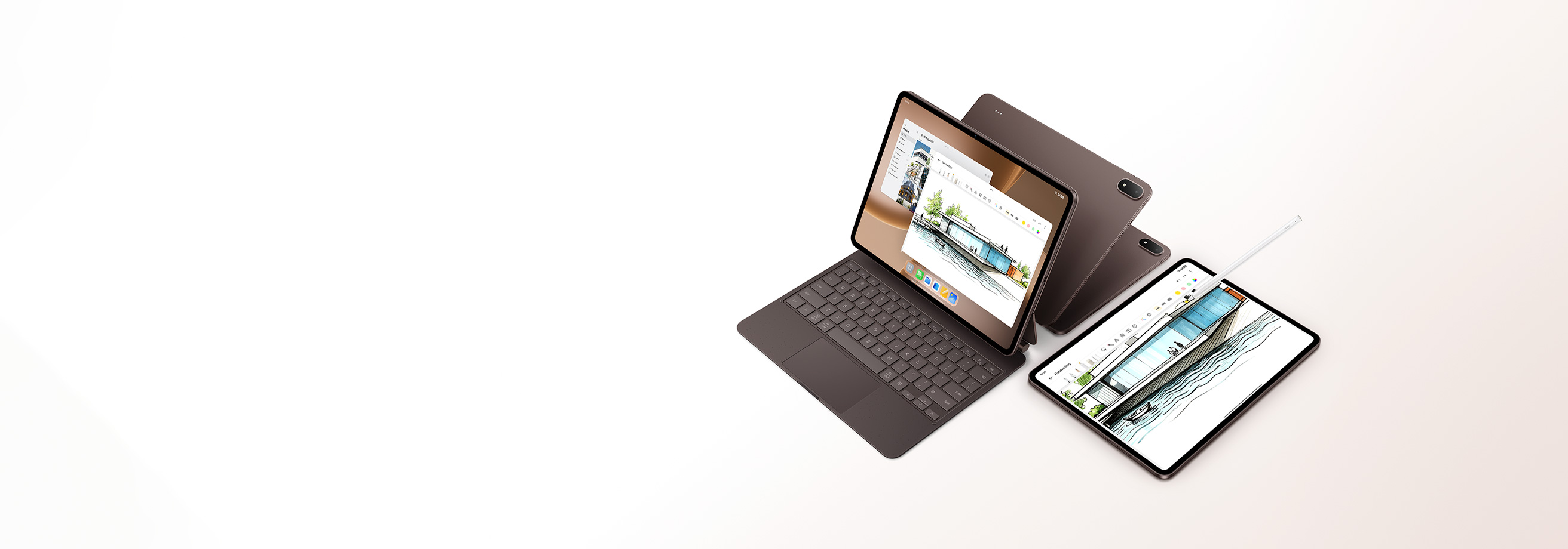 OPPO Pad 5 Pro Tablet mit Tastatur